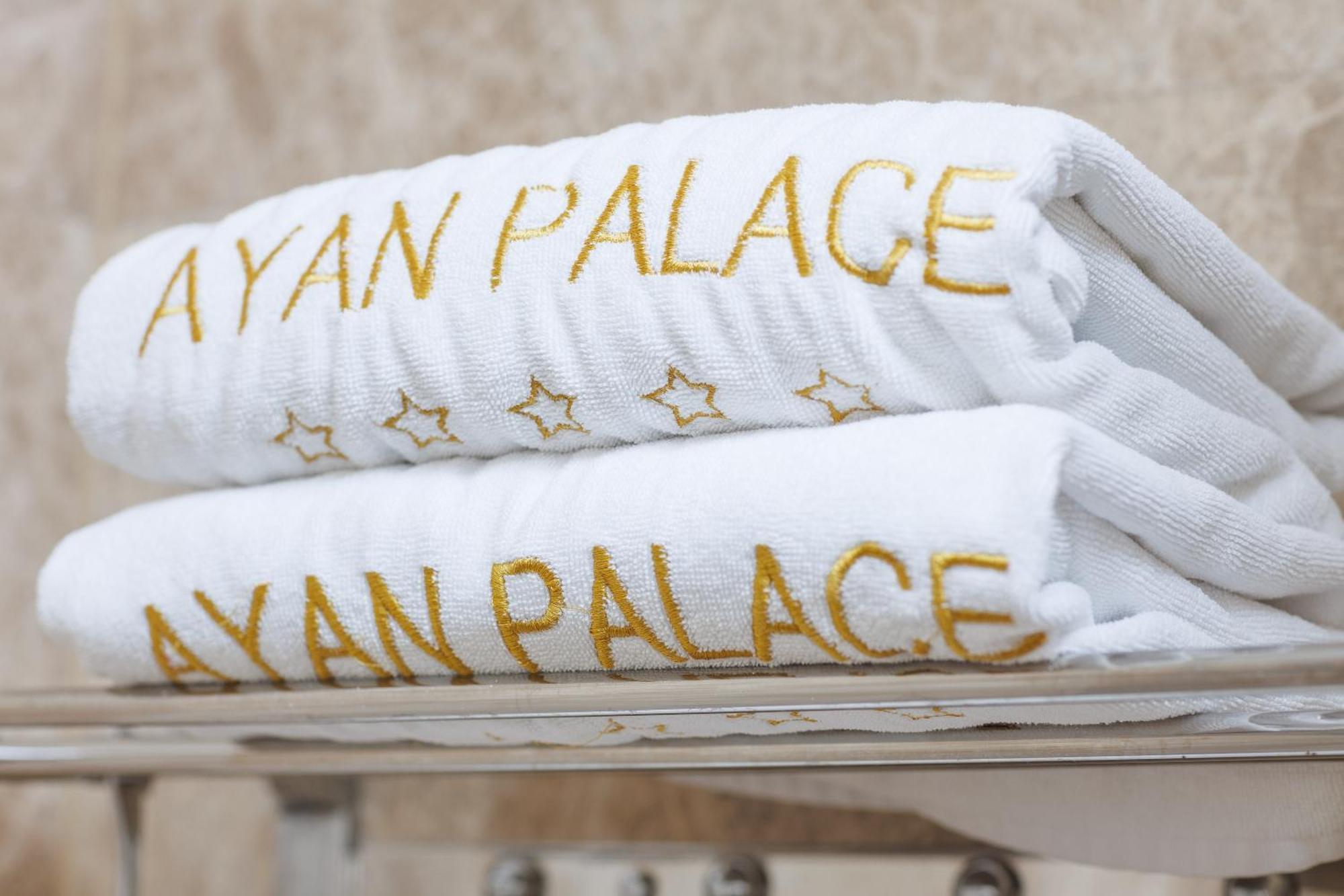 Ayan Palace Hotel Tovuz Exterior foto